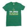 but you can still catch these hands Ladies Fitted T-Shirt