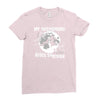 my dachshund rides shotgun Ladies Fitted T-Shirt