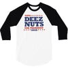 vote deez nuts 3/4 Sleeve Shirt