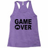 game over Racerback Tank