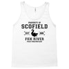 Property of Scofield, Fox River, State Penitentiary Tank Top