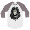 nerd  lion 3/4 Sleeve Shirt