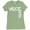 newyork city next evel Ladies Fitted T-Shirt
