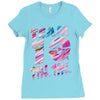 team 10 miami wawes Ladies Fitted T-Shirt