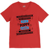 It's A Poppy Thing V-Neck Tee