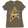 im geeky and i know it Ladies Fitted T-Shirt