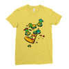 pizza lover Ladies Fitted T-Shirt