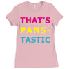 pansexual pride Ladies Fitted T-Shirt