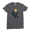 Night Think Ladies Fitted T-Shirt