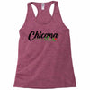 chicana with rose Racerback Tank