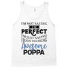 awesome poppa Tank Top