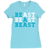 Be A Beast Ladies Fitted T-Shirt