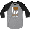I Love My Blonde Bestie - I Love My Brunette Best 3/4 Sleeve Shirt