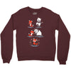 red fusion Crewneck Sweatshirt