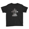 i can't keep calm because i have anxiety Youth Tee