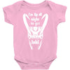 i'm up all night to get loki Baby Bodysuit