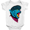 cat punk Baby Onesie