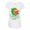 feed me Maternity Scoop Neck T-shirt