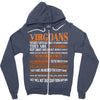 Virgoans Difficult Ones To Understand Zodiac Zipper Hoodie