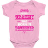 The Best Grammy Was Born In December Baby Onesie