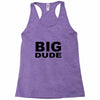 little dude Racerback Tank