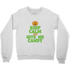 keep calm candy Crewneck Sweatshirt