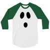 boo face 3/4 Sleeve Shirt