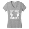 dont shoot Women's V-Neck T-Shirt