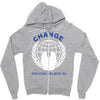 anonymous hacker revolution Zipper Hoodie