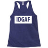 idgaf Dua Lipa Racerback Tank