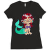 little ugly mermaid Ladies Fitted T-Shirt