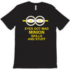 new mens womens kids eye got mad minion skills and stuff funny novelty T-Shirt