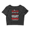There's This Boy Who Stole My Heart He Calls Me Momma Crop Top