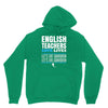 english teacher save lives Hoodie