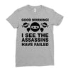 good morning Ladies Fitted T-Shirt