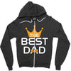 The Best Dad Zipper Hoodie