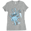 octobunny returns Ladies Fitted T-Shirt