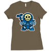 mitesized skeleboy Ladies Fitted T-Shirt