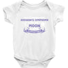 I Love Someone with Hodgkin's Cancer to The Moon and Back to Infinity Baby Bodysuit