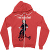 saw trike play a game horror bike Zipper Hoodie
