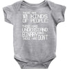 there are 10 kinds of people Baby Onesie