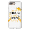 i'm not a widow i'm a wife to a husband with wings iPhone 8 Plus