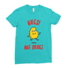 nugs not drugs Ladies Fitted T-Shirt