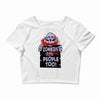 zombie are people too Crop Top