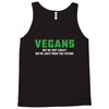 Vegans We're Not Crazy We're Just From The Future White Tank Top