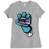 main possede par nintendo Ladies Fitted T-Shirt