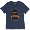 All Men Created Equal But The Best Born In August V-Neck Tee