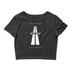 road autobahn Crop Top