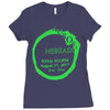 aurora total eclipse Ladies Fitted T-Shirt