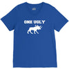 ugly moose funny animal present tee new V-Neck Tee